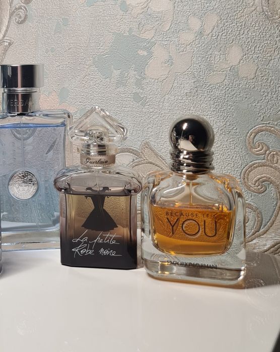 Парфуми Armani та Guerlain