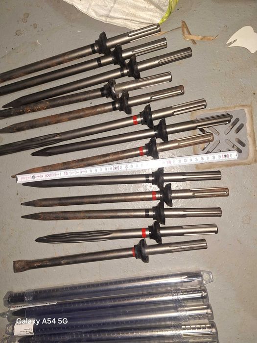 Dłuta szpice do młotow udarowych SDS MAX HIlti oraz Wurth 400mm