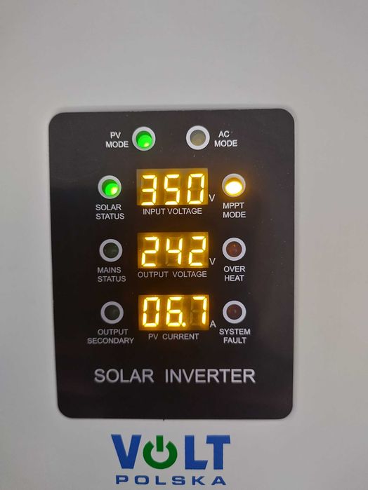 Przetwornica solarna VOLT POLSKA GREEN BOOST PRO 4000 SINUS (160-500VDC)