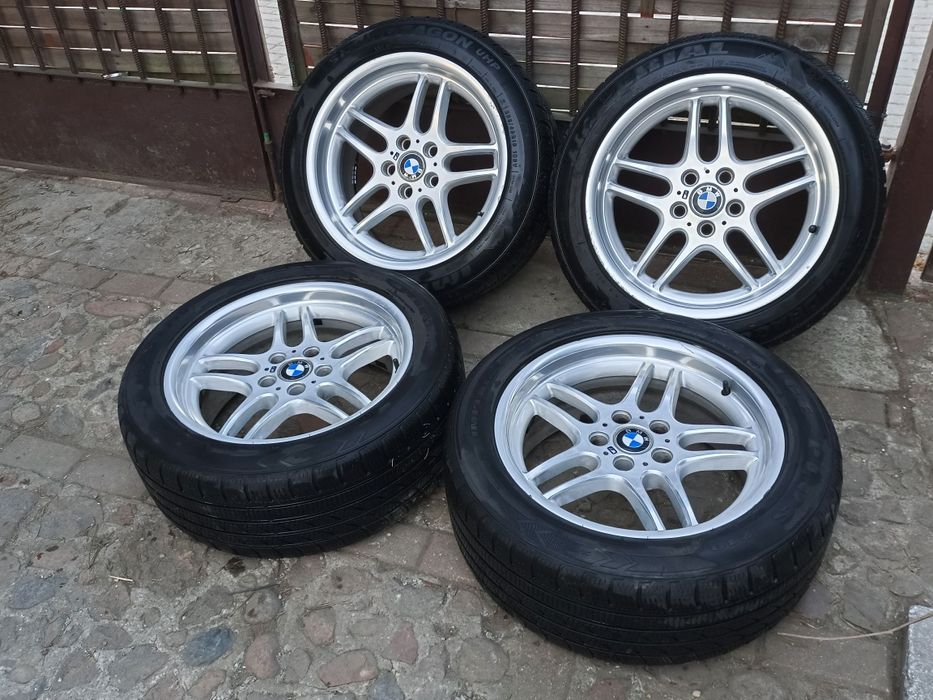 Komplet felg R18 Styling 37 8 i 9.5J BMW E38 RARYTAS