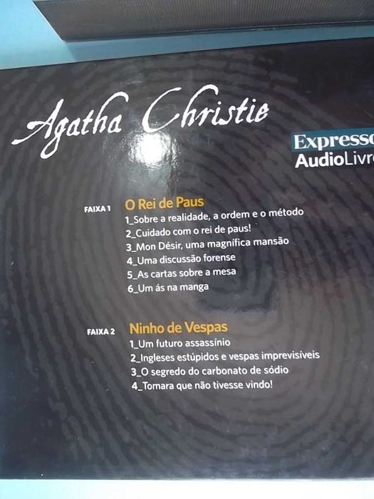Canto Gregoriano / Agatha Christie (audiolivro) / CD promocional TAP