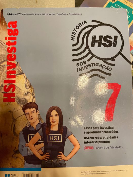 HSI 7 - História sob investigação caderno atividades