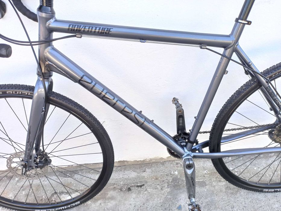 Rower gravel przełaj Everest Adventure koła 28 tarczówki XL 180-205 cm