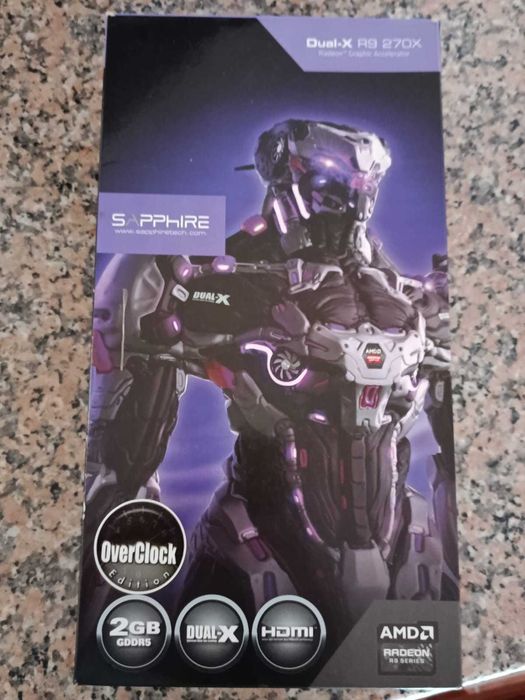 Placa gráfica Saphire R9 270 e Gigabyte HD 4870
