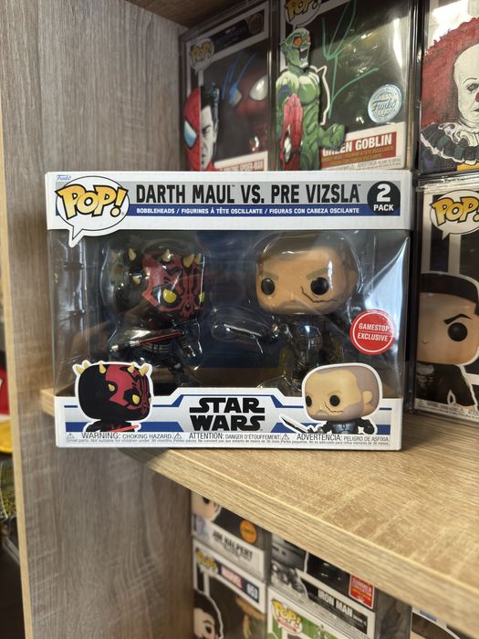 Funko Pop 2-Pack Star Wars: Darth Maul vs Pre Vizsla