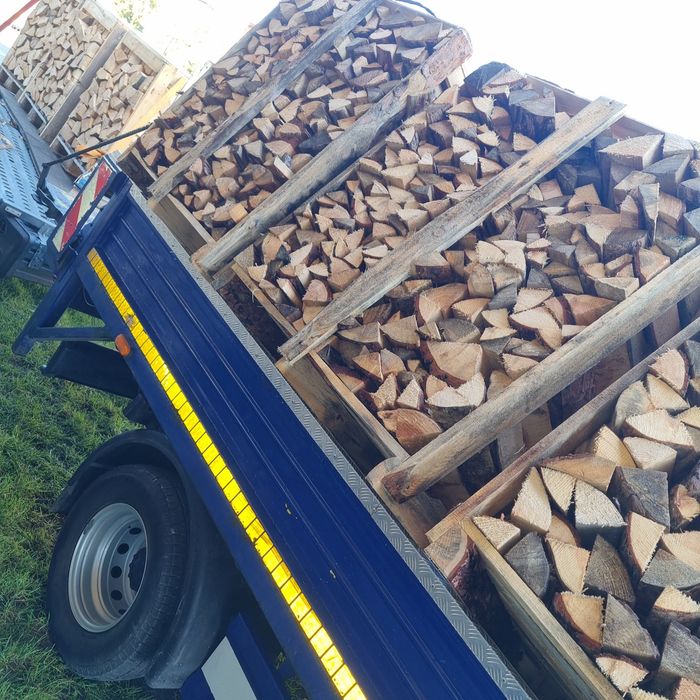 Drewno opał  buk dąb grab brzoza sosna