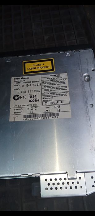 Zmieniarka cd bmw