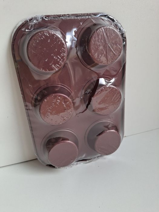 Foremka do pieczenia babeczek / muffinek na 6 sztuk