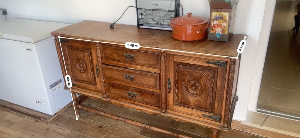 Movel Rustico estilo Queen Anne