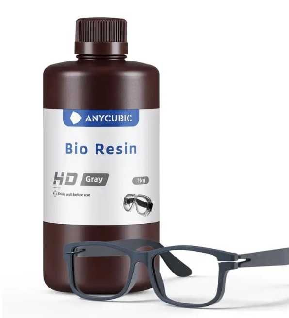Фотополімерна смола Anycubic Bio Resin Сірий HD