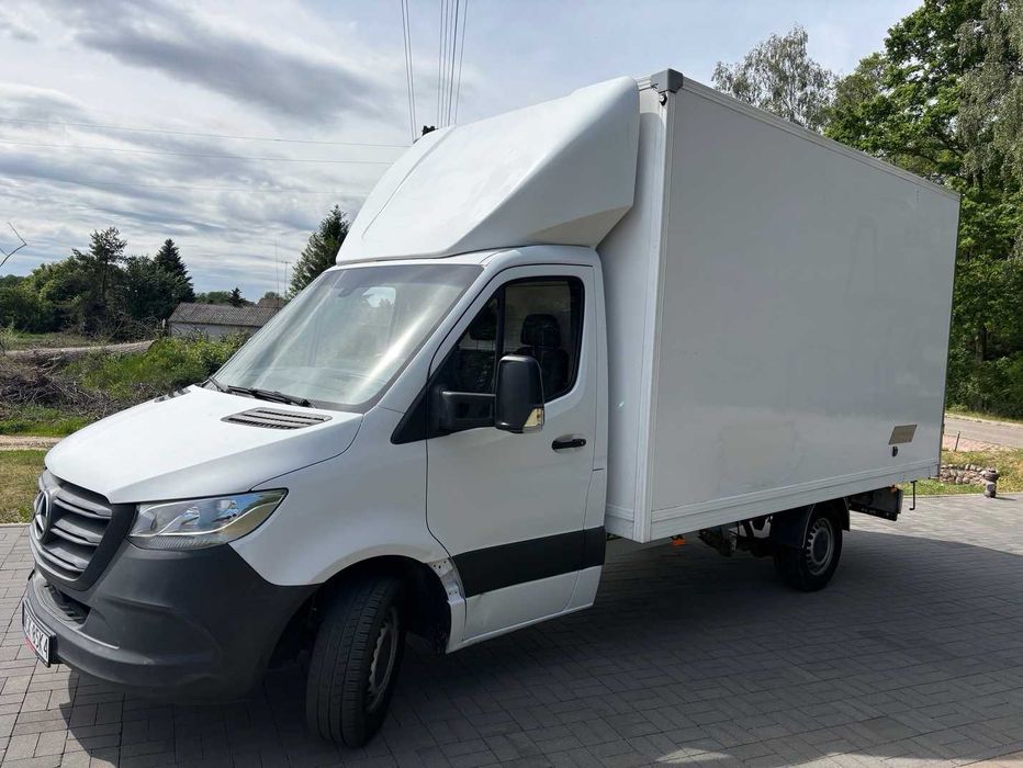 Mercedes-Benz Sprinter 314  W907 kontener, zabudowa, najazd izoterma tim 2019r