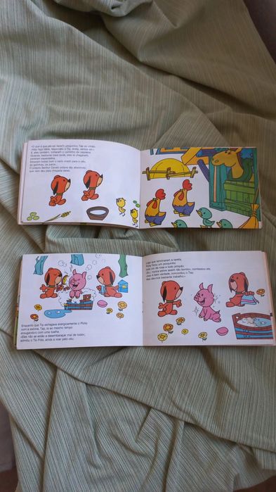 Mini Livros infantis dos anos 80