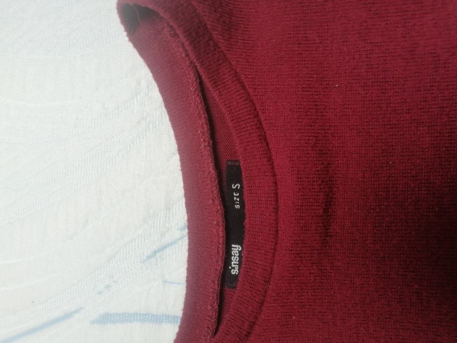 Swetr Sinsay rozmiar S burgundowy