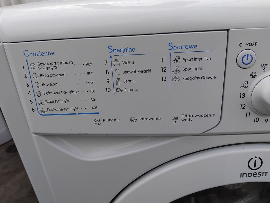 Pralka Indesit wąska 33 centymetry gwarancja dowóz