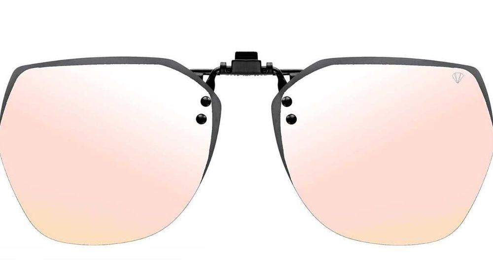 Nakładki przeciwsłoneczne CREYESTAL z polaryzacją efekt lustra nowe