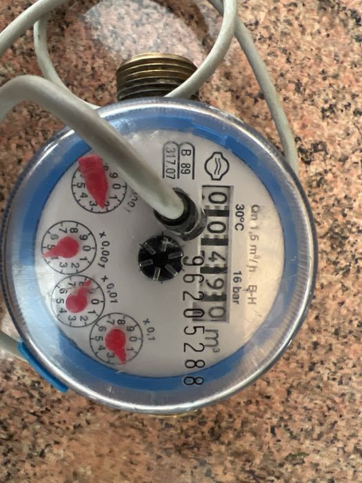 Счётчик воды Италия