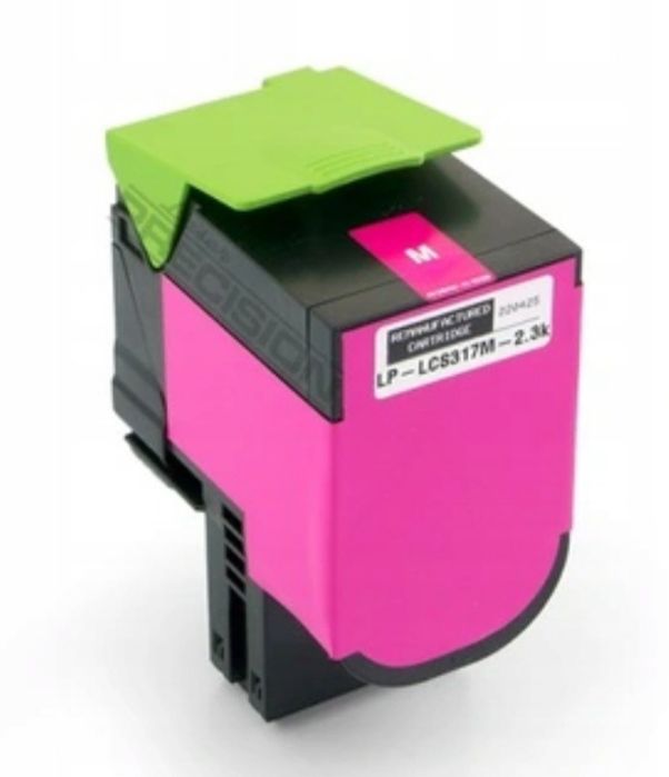 Toner Lexmark CS317 CS417 CS517 dn de Purpurowy