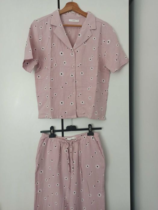 Nowa muślinowa piżama Reserved r. XS bawełna