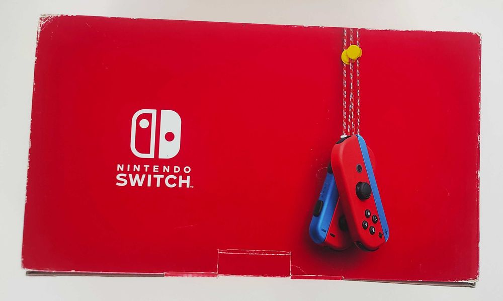 Nintendo Switch -  Edição Limitada Mario -  Desbloqueada CFW