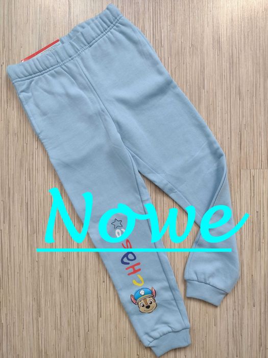 NOWE ~ NICKELODEON, rozmiar 122/128, spodnie dresowe dla chłopca