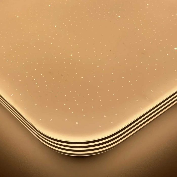 Смарт світильник "Квадрат/декор Crome-4" з пультом керування. SmartLed