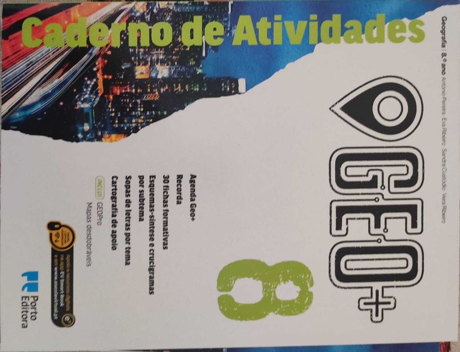 Manuais escolares e livros de actividades do 8º ano