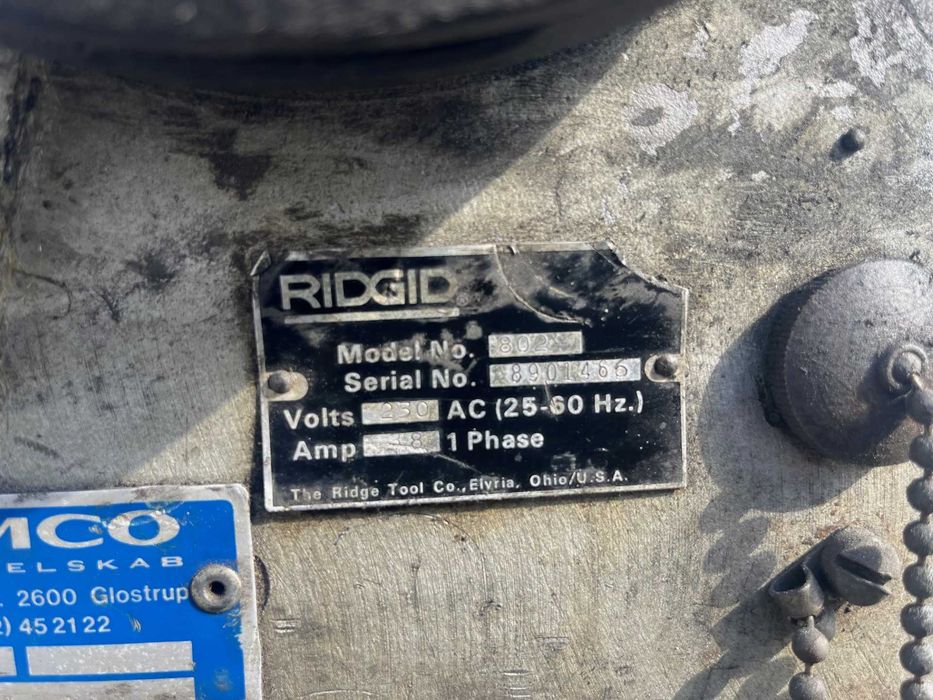 Gwintownica do rur RIDGID 802 – USA – 230V