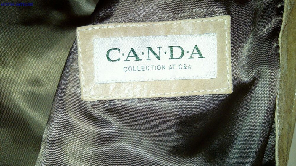 Casaco novo C&A em pele genuina com portes