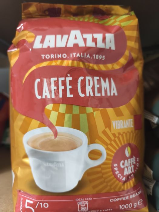Lavazza cafe crema kawa ziarnista 1 kg z Niemiec
