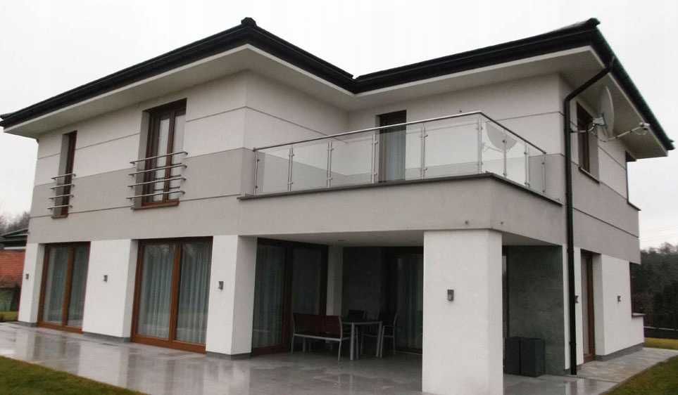 Balustrada nierdzewna pod wypełnienie szklane. Samodzielny montaż!