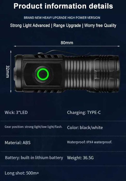 Аккумуляторная лампа светильник с пультом  датчик движения, фонарь USB