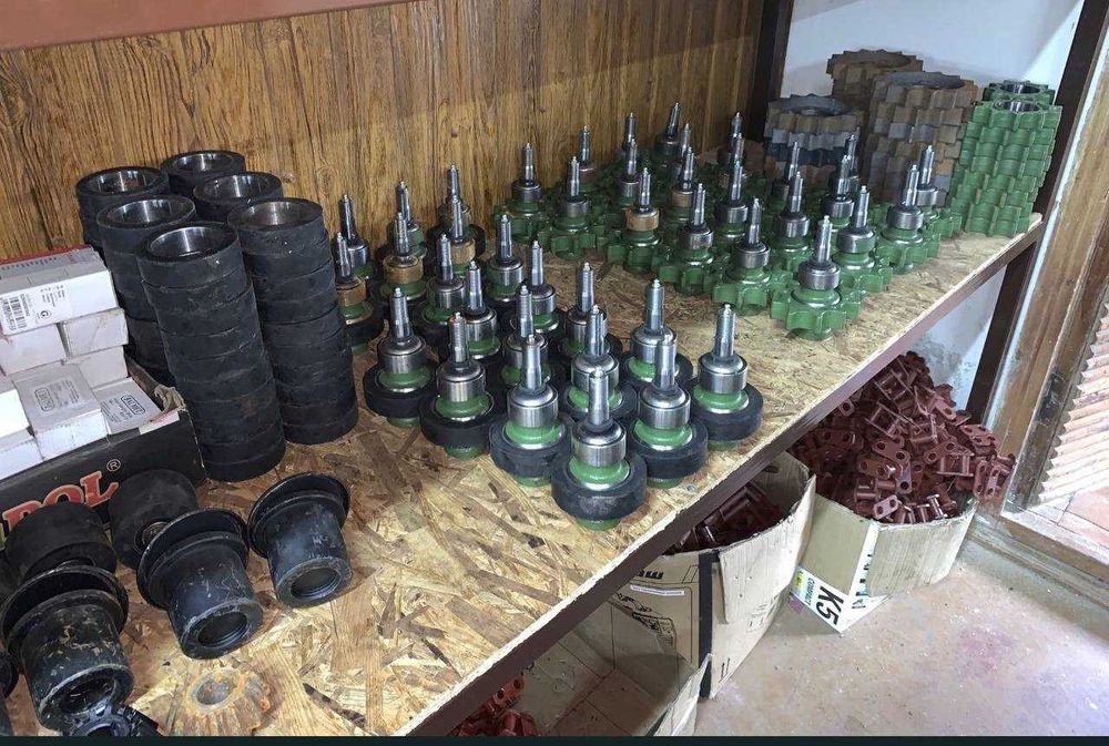 Запчастини до картоплекопалок Bomet, Wirax, Agromet (Польща). Оригінальні запчастини. Картоплекопалки однорядні та дворядні запчастини