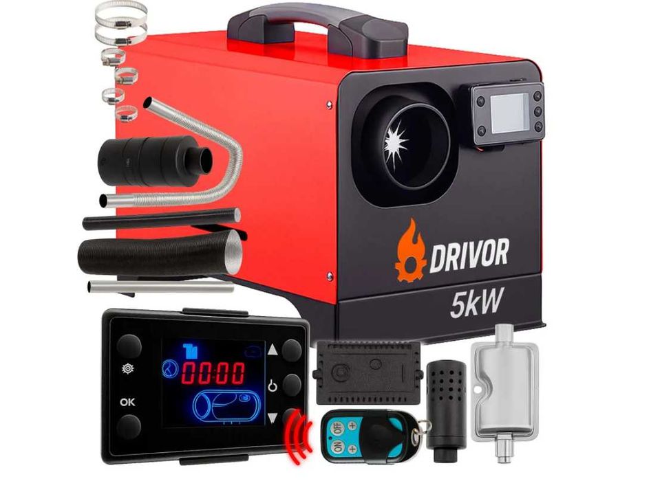 Автономний дизельний обігрівач|WEBASTO|Автономка 5-10кВт/12,24,230В