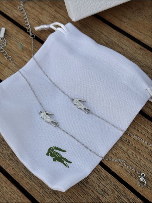 Жіночий браслет Lacoste | підвіска + подарунок