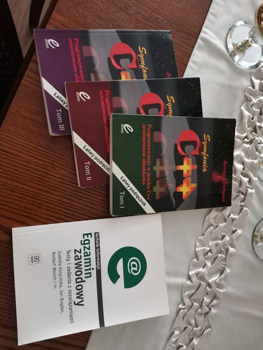 Książki Symfonia C++ egzamin zawodowy informatyka