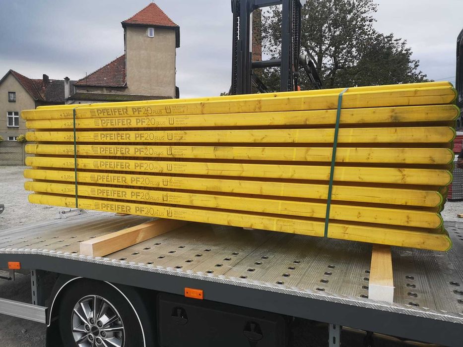 Nowe DŹWIGARY H-20 dł3,60-40 zł/mb. Producent Pfeifer dźwigar stropowy