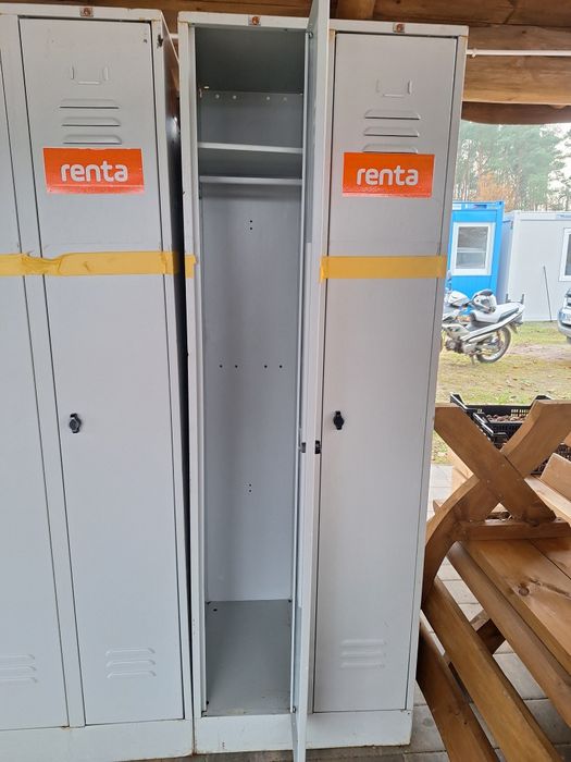 Szafka pracownicza BHP podwójna metalowa bardzo dobry stan