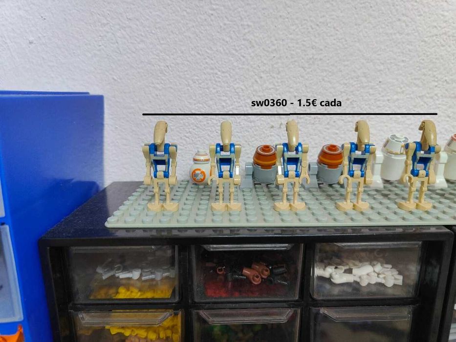 Lote minifiguras Lego Star Wars 4