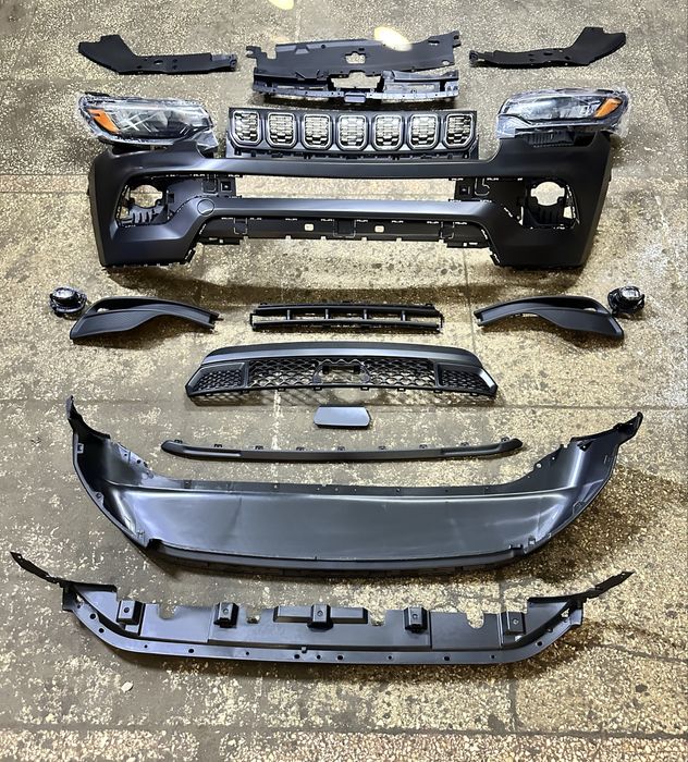 Бампер передній Jeep Compass 2021, 2022, 2023, 2024,2025
