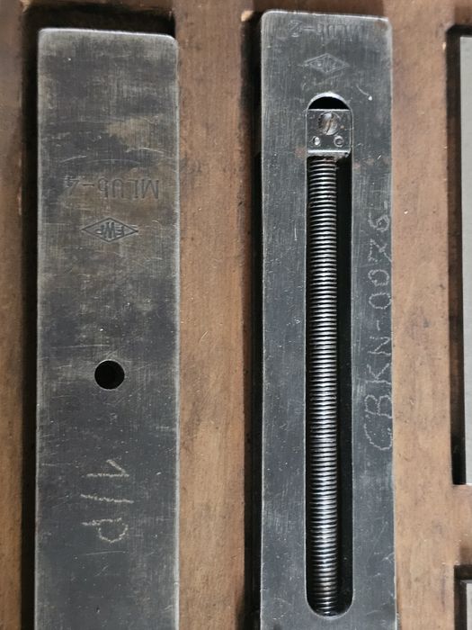 Przybornik do Płytek wzorcowych MLUs Frezarka Tokarka CNC