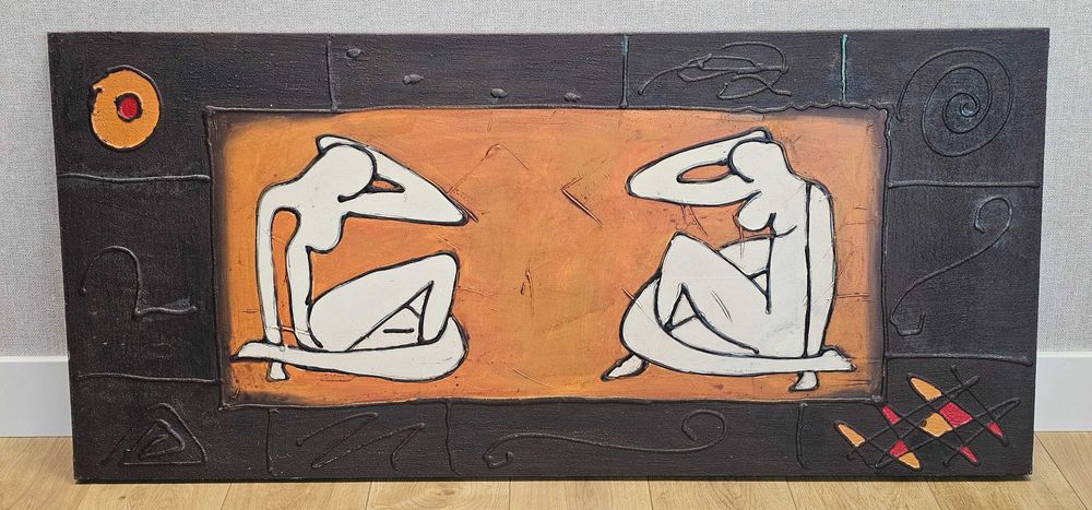 Quadro 130x60cm de autor incógnito