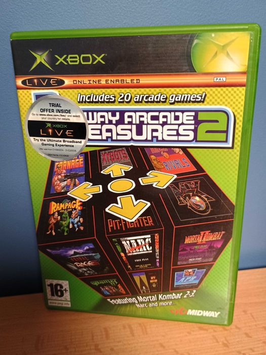 Midway Arcade Treasures 2 XBOX angielska komplet