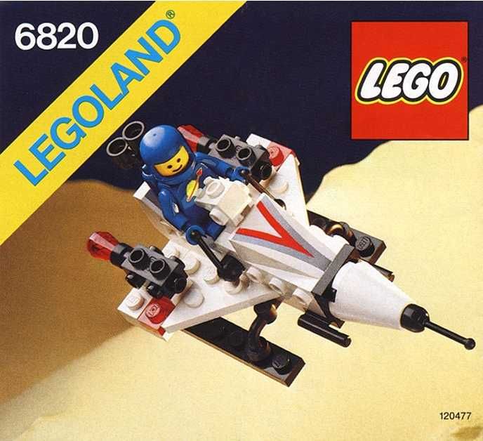 Lego Space Vintage Old 6820 Starfire I z instrukcja