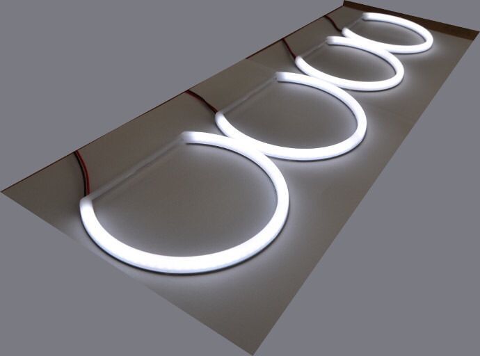 Ангельские глазки Cotton Angel eyes Led BMW E30 E34 E39 E38 E53 БМВ