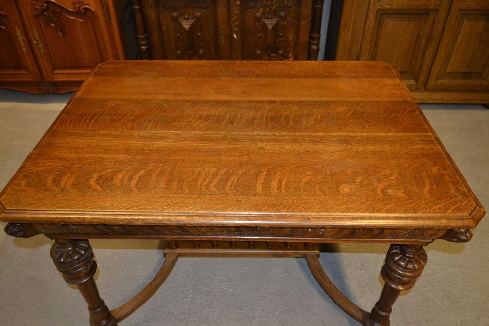 stół neorenesansowy .1900 . dąb