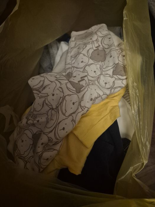 Paki ubran dla chlopca nowe i uzywane 56-62