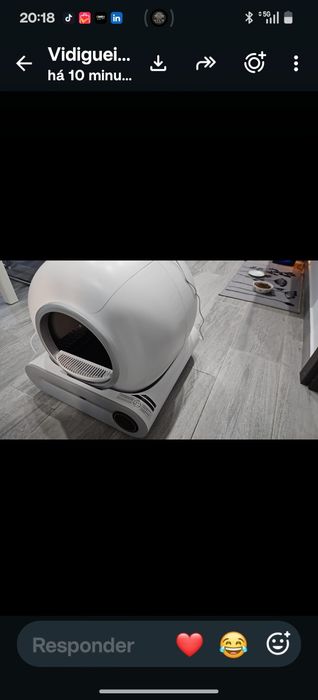 Wc automatica para gatos