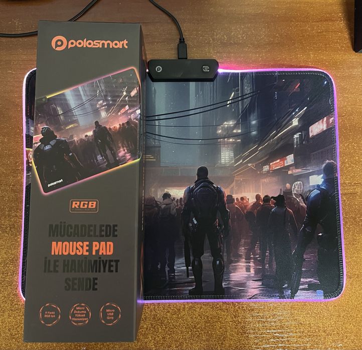 rgb коврик для мишки