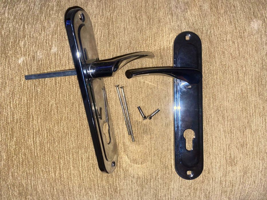 Ручка дверна (хром) 85 мм