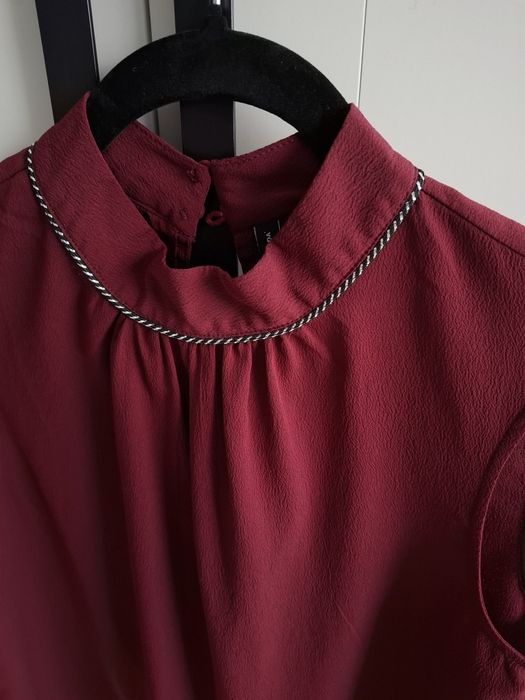 Bluzka damska bez rękawów M Vero Moda elegancka